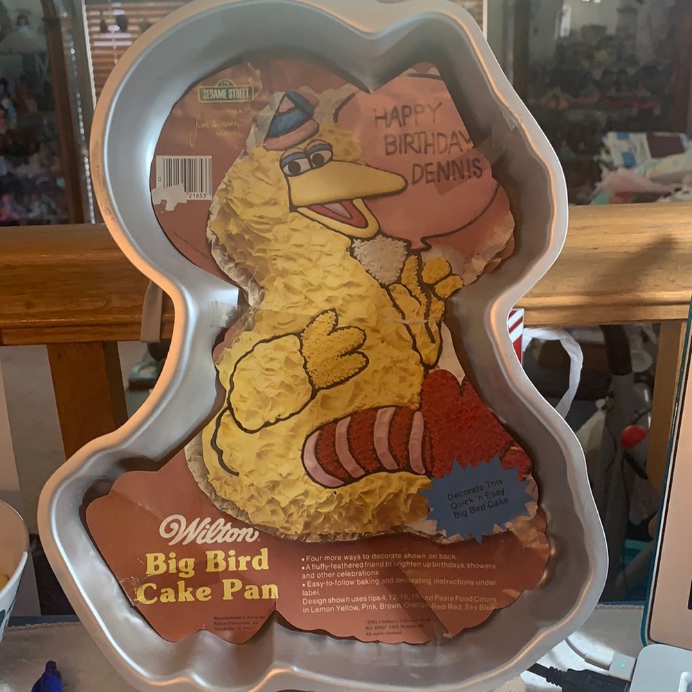 Vintage Wilton Big Bird cake pan 1983 #502-3401